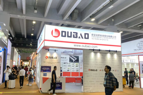 Oubao brought door closers and magnetic lock products to the 136th Canton Fair - Oubao