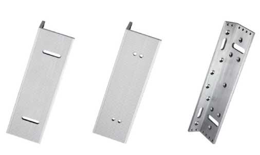 Aluminum Electromagnetic Locks L Type Install Bracket - Oubao
