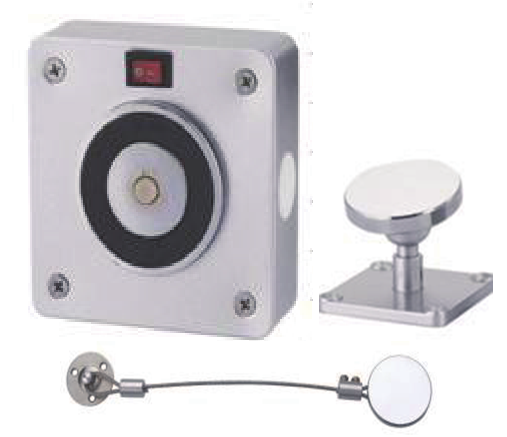 Electromagnetic door holder & Exit Button MS 70 - Oubao